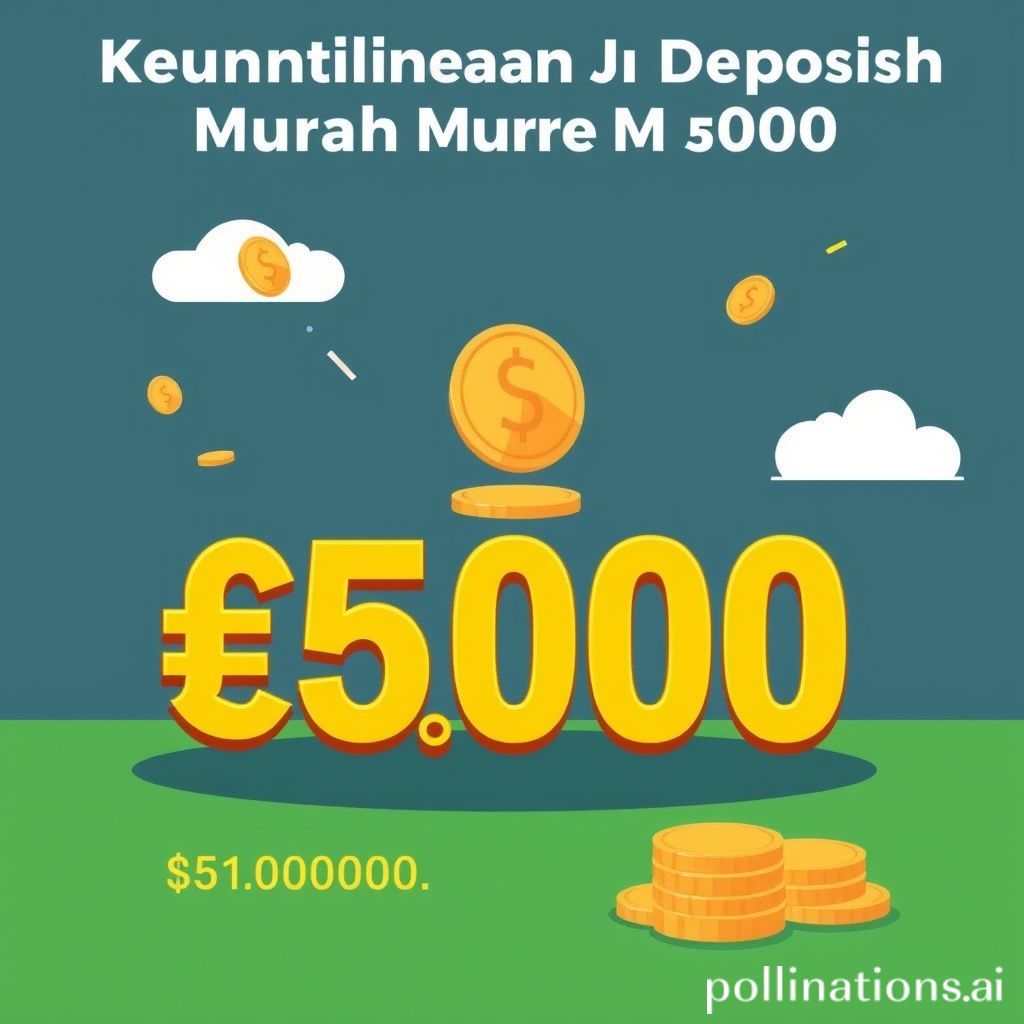 Keuntungan Deposit Murah 5000